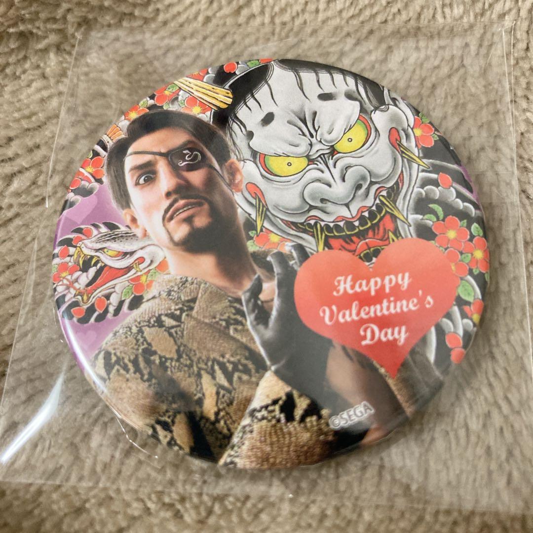 【バレンタイン限定品】缶バッジ桐生一馬・真島吾朗