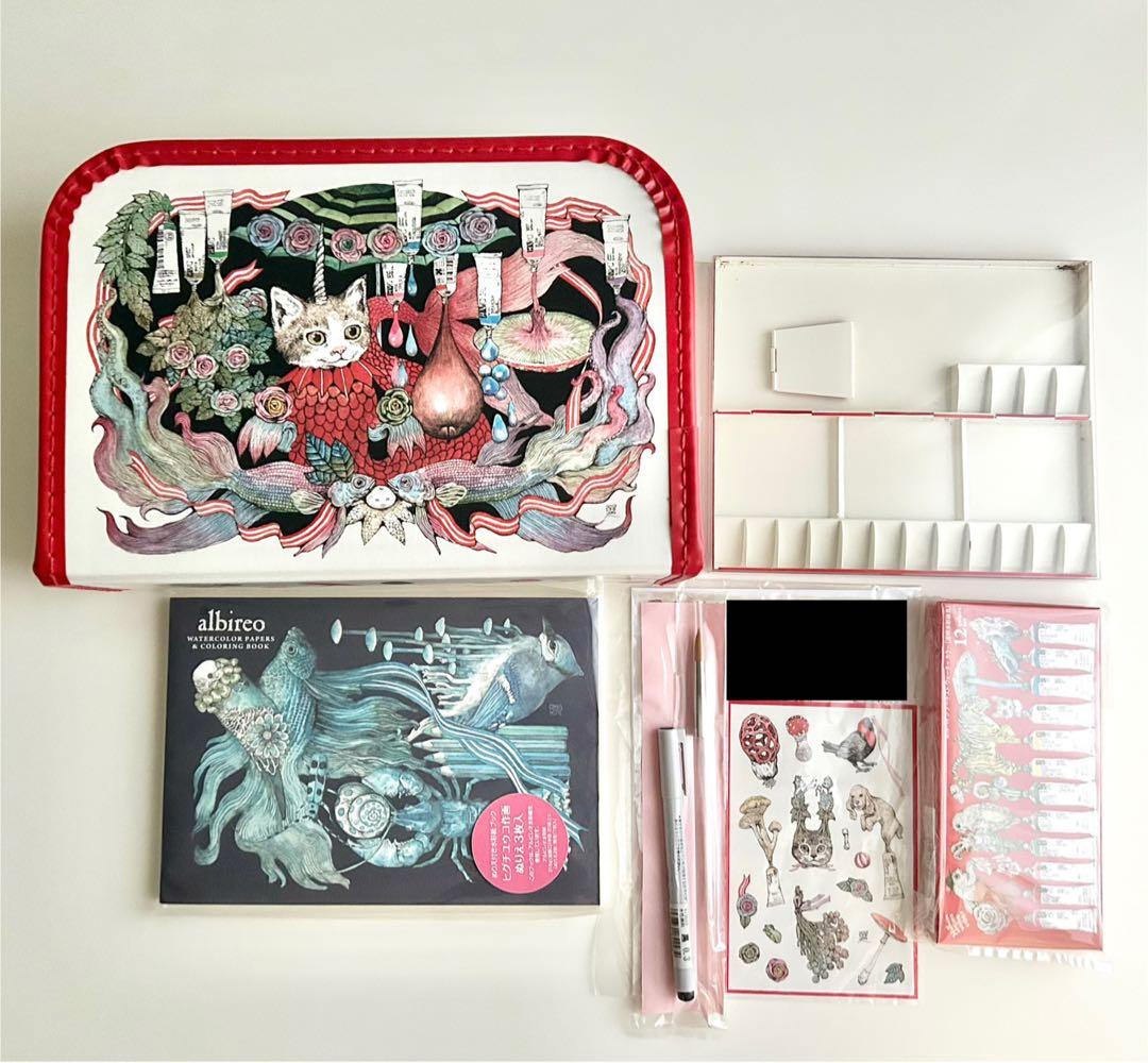 【12/21(日)まで】ヒグチユウコ 画材 ホルベイン ペーパートランク セット