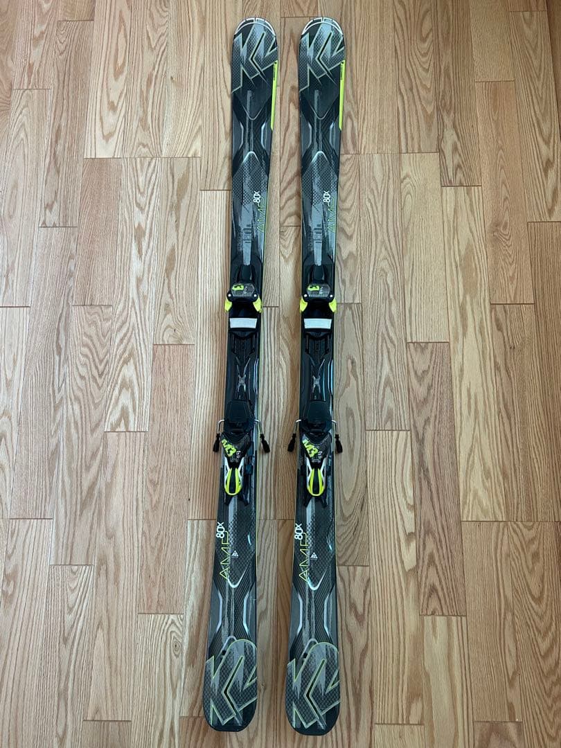 K2スキー板 AMP80X/M3 12TC 14-15年モデ