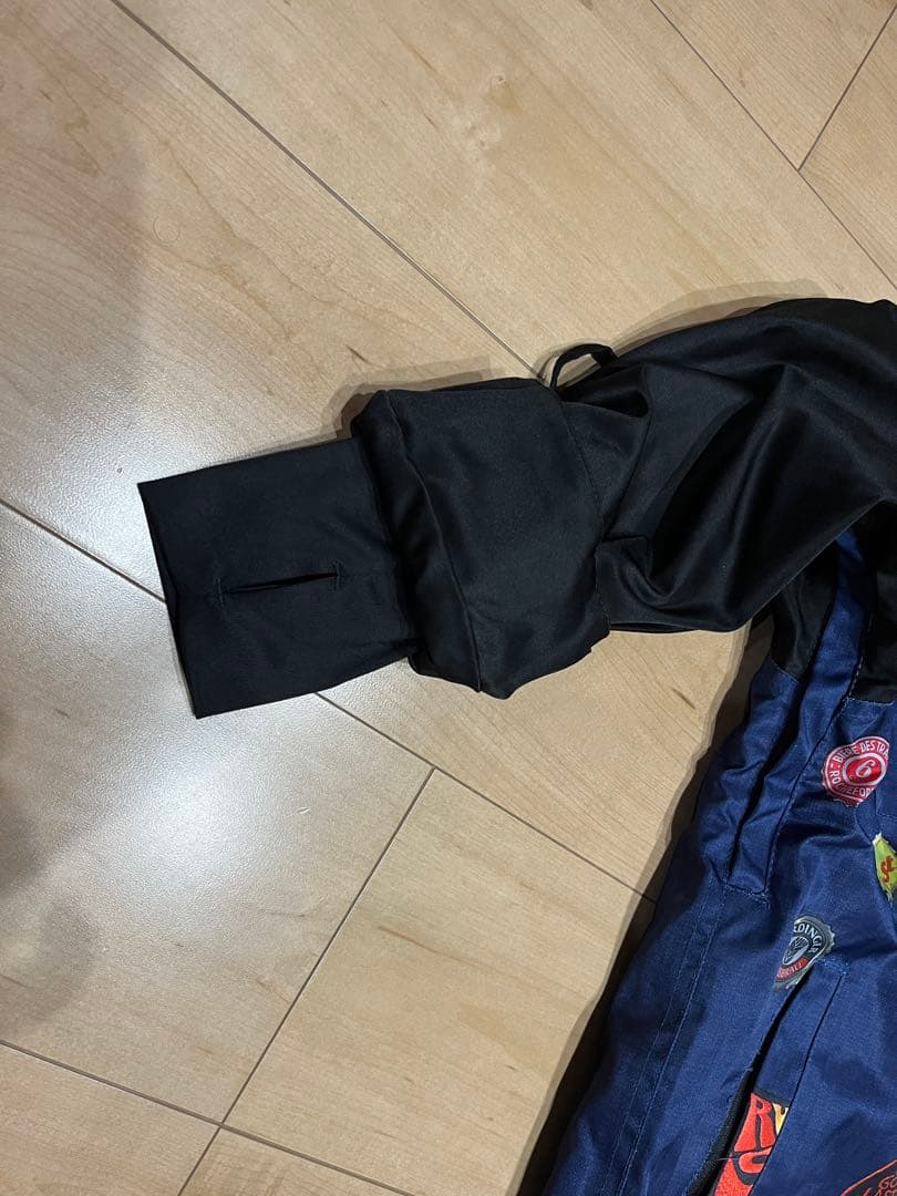 SCREAM 子供用スノーボードウェア ネイビー/グレー