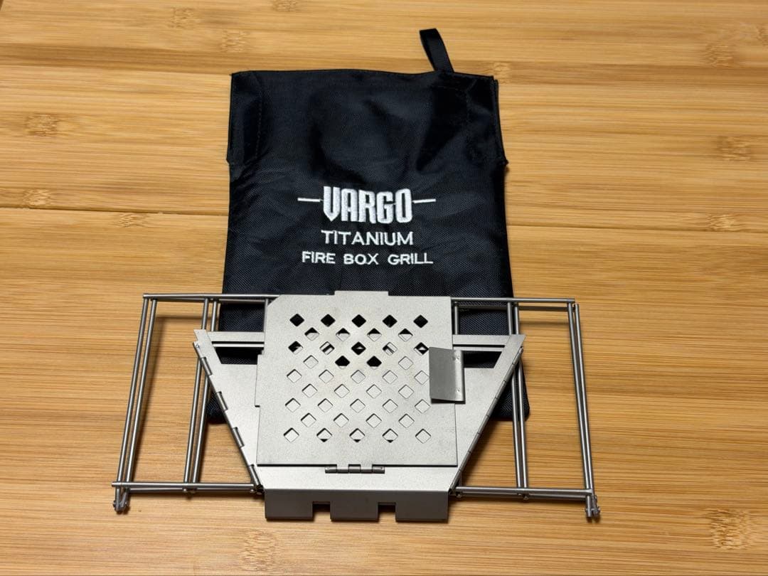 【新品未使用品】バーゴ VARGO チタニウム グリル&ストーブ３点