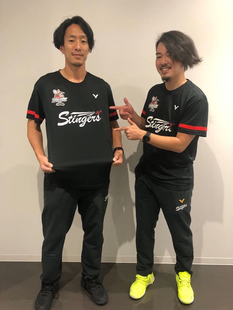 【激レア】ジェイテクト　ユニフォーム　VICTOR Stingers 桃田賢斗