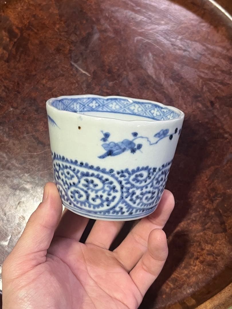 そば猪口　古伊万里　蛸唐草　松竹梅　蕎麦猪口　民藝　民芸　蕎麦猪口コレクション