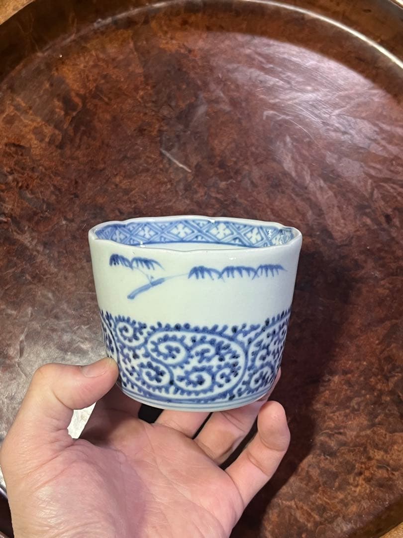 そば猪口　古伊万里　蛸唐草　松竹梅　蕎麦猪口　民藝　民芸　蕎麦猪口コレクション