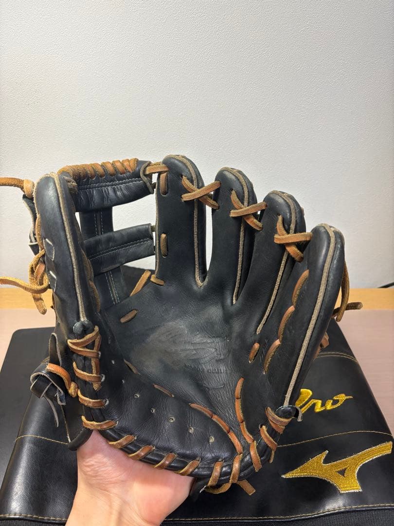 ミズノプロ　グローブ　硬式用　30周年限定モデル サイズ9 箱付き