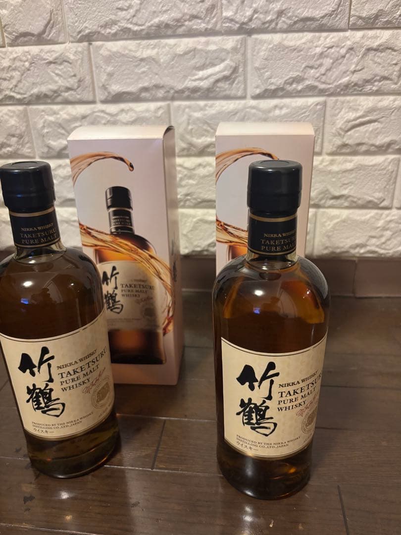 ニッカウイスキー　竹鶴ウイスキー 700ml 2本セット　今年購入