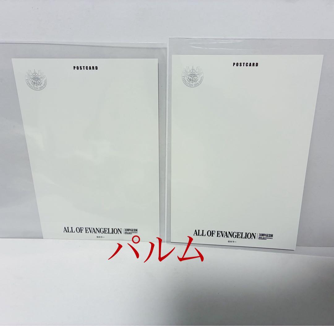 エヴァンゲリオン展【アスカ】 缶バッジ 3点／ポストカード 2枚【図録】チラシ他