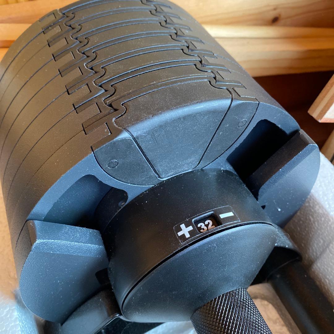 フレックスベル 可変式ダンベル 32kg 黒 2個セット（ほぼ新品）