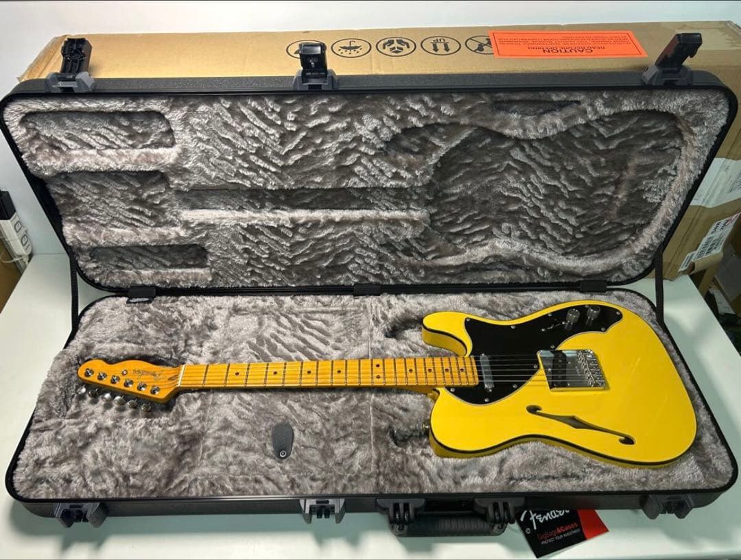 （新品同様）Fender Britt Danielテレキャスター USAケース付