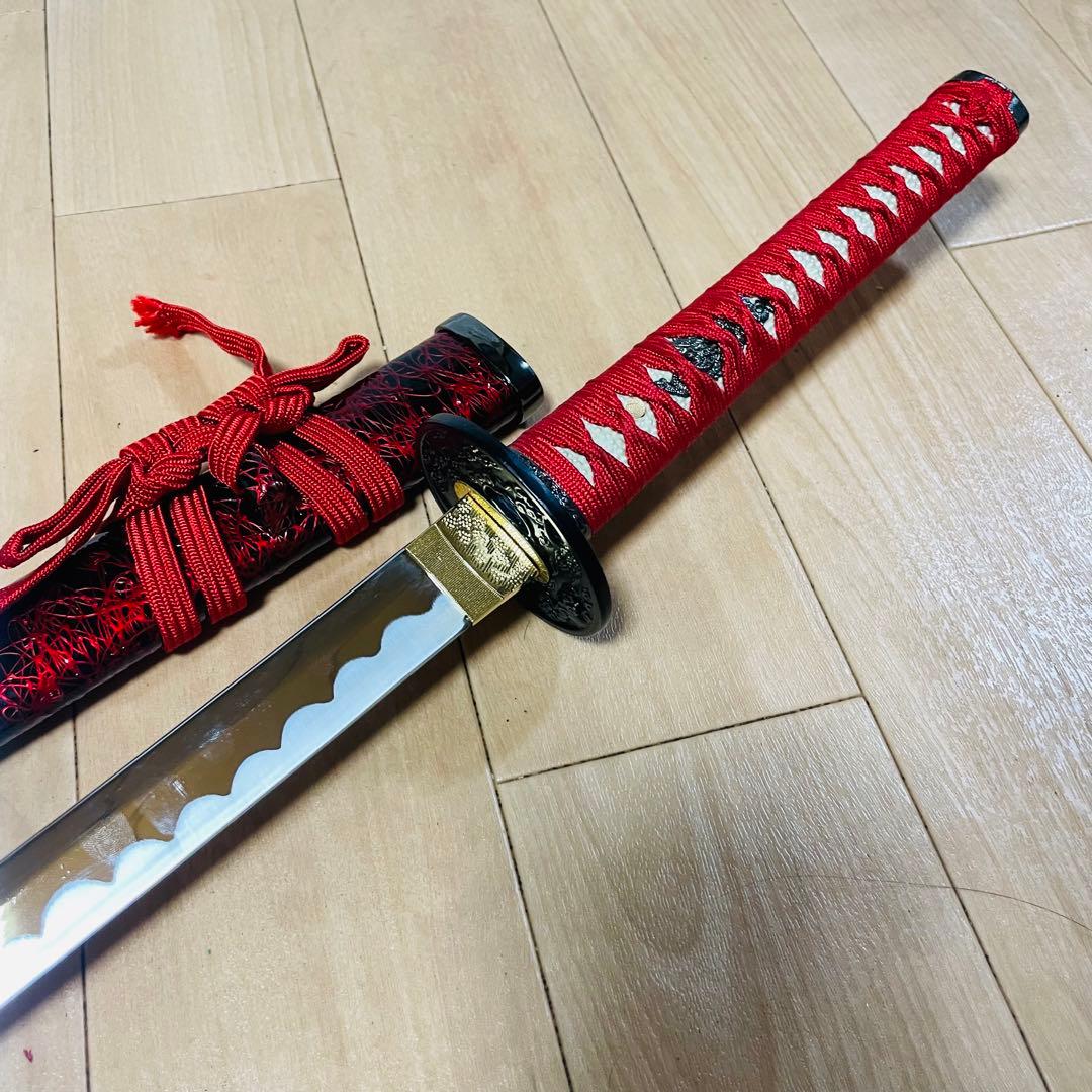 模造刀 日本刀　赤　赤雲 美術刀 刀