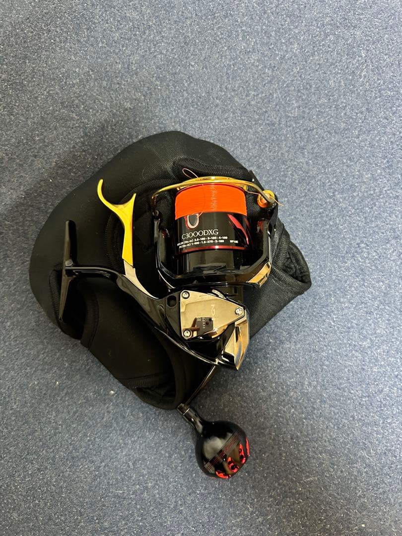 Bb-X リール ブラック/オレンジ 専用ケース付き