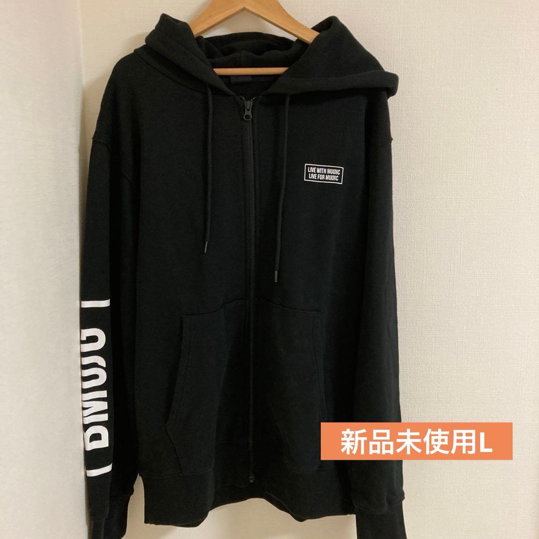 BMSG ジップアップ　パーカー　L