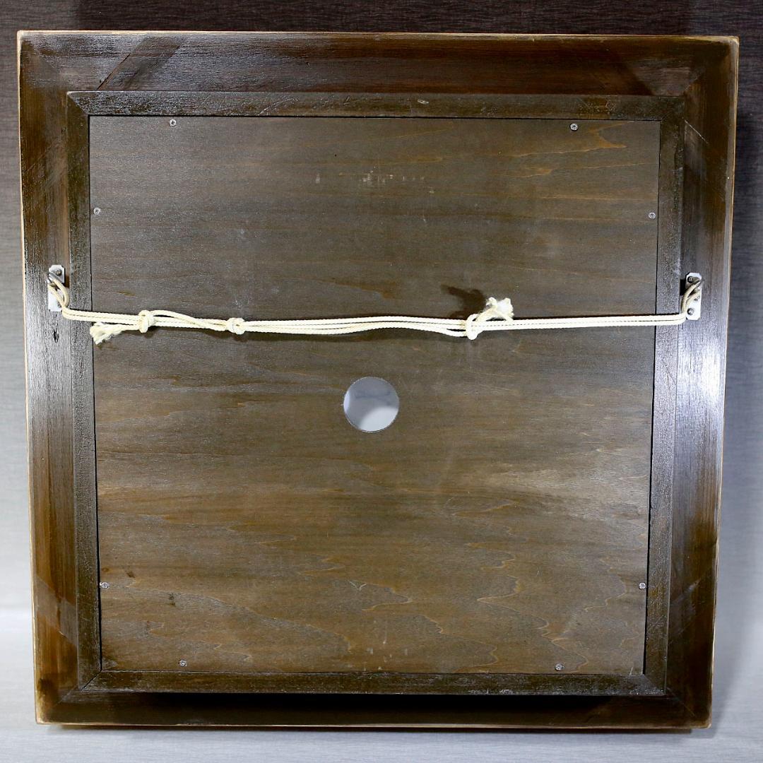 マイセン 忘れな草 透かし彫 恋人 ワトー風 飾り皿 ボタン剣 額装 １９世紀