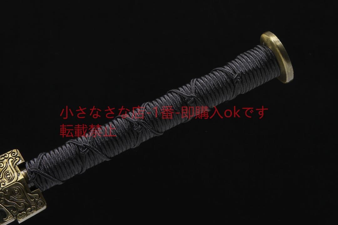 双竜血色割れ漢剣高マンガン鋼 古兵器 武具 刀装具 日本刀 模造刀 居合刀