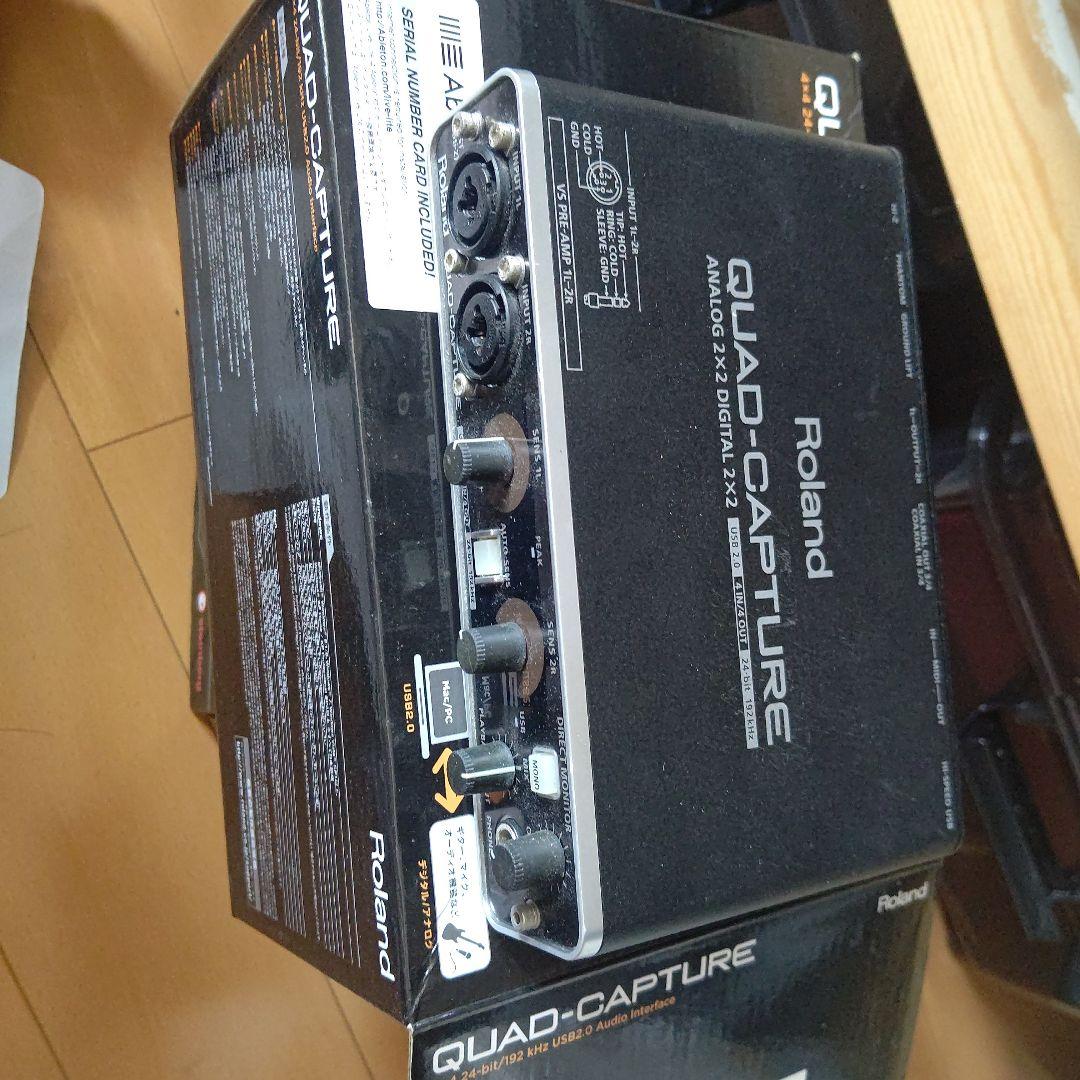 オーディオインターフェース Roland QUAD-CAPTURE UA-55