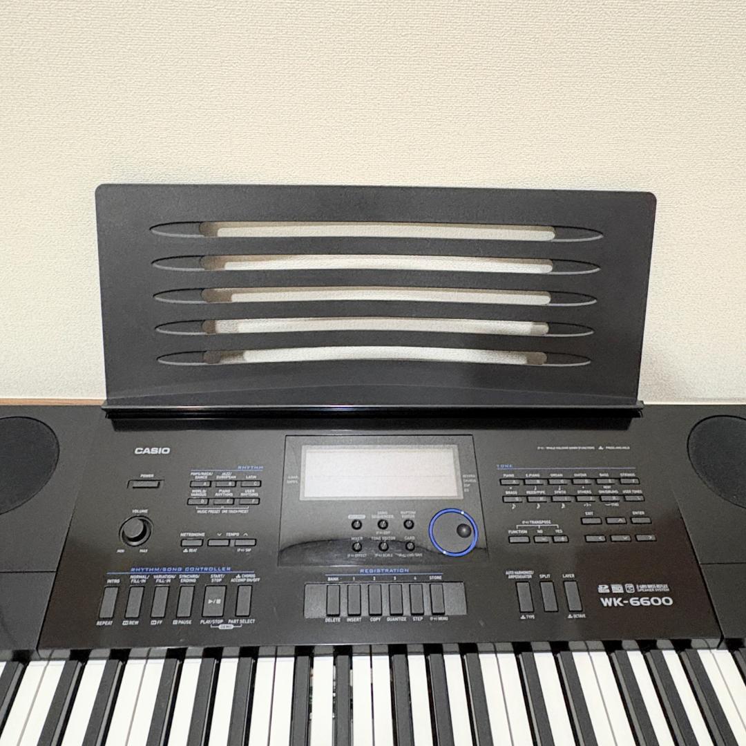 CASIO WK-6600 76鍵盤 700音色 210リズム