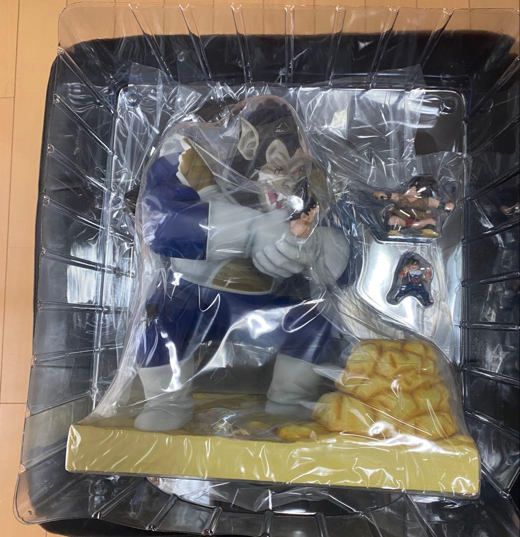 ドラゴンボールZ 大猿ベジータ　ジオラマモデル　ヤジロベー　シッポ斬りver