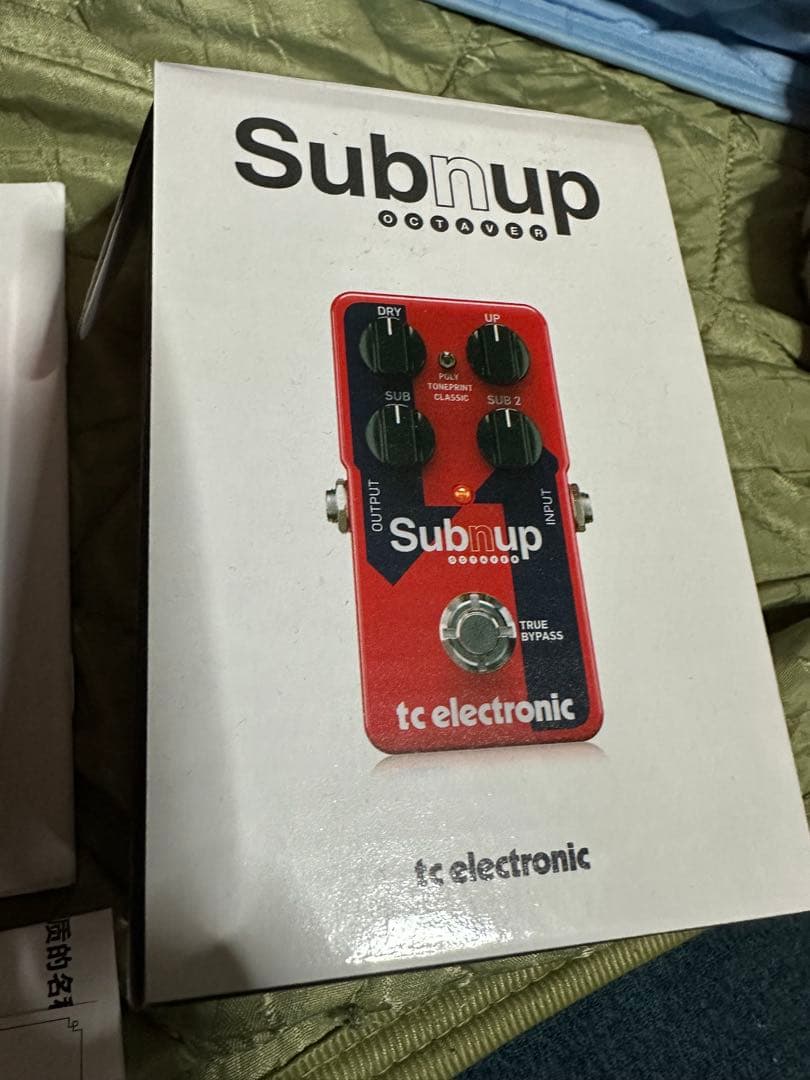 tc electronic SUB 'N' UP OCTAVER 通電のみ使用