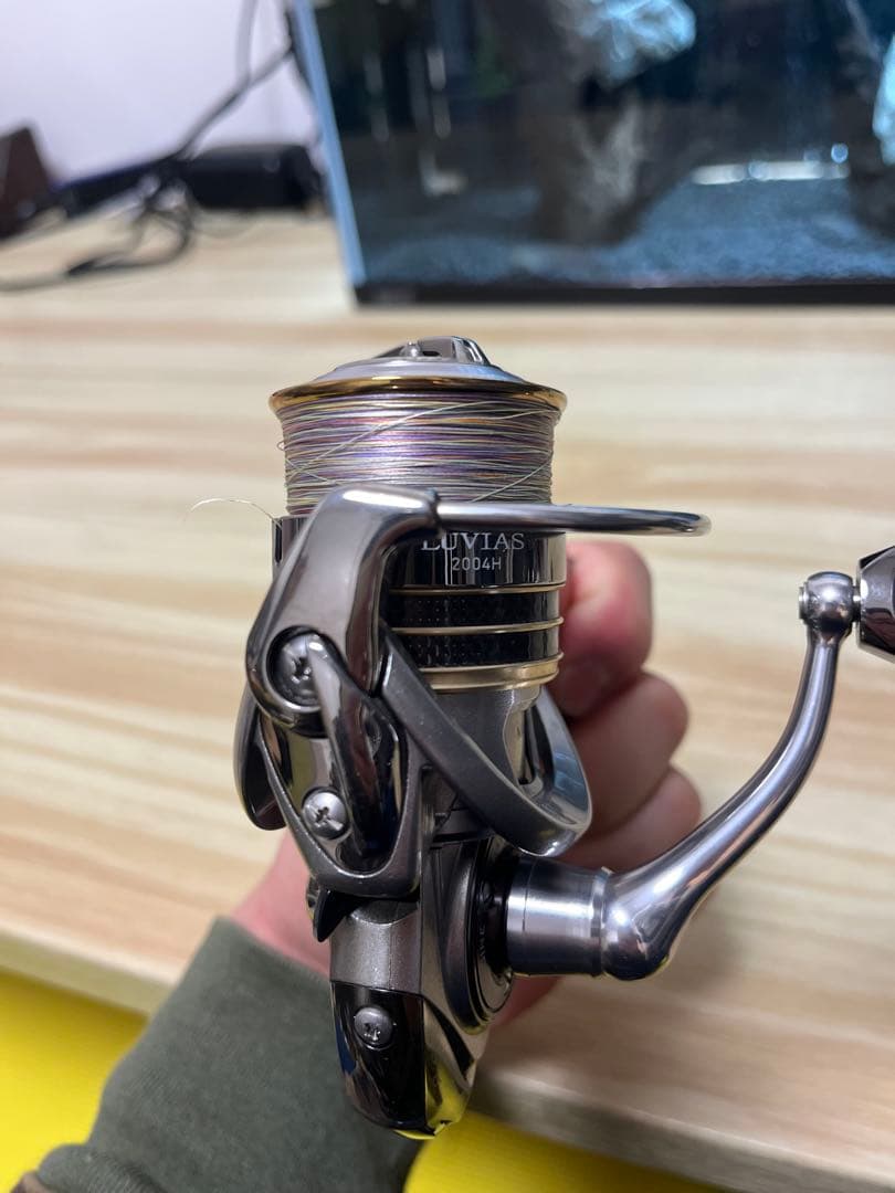 DAIWA 12ルビアス2004H 予備スプール付き IOSチューン