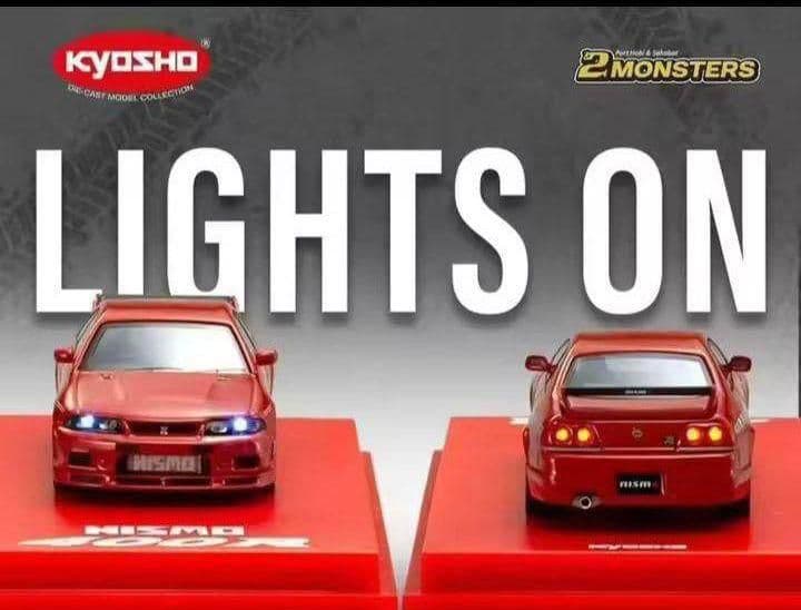 京商1/64【NISMO400R　MOTN SYSTEM】RED　海外ストア限定