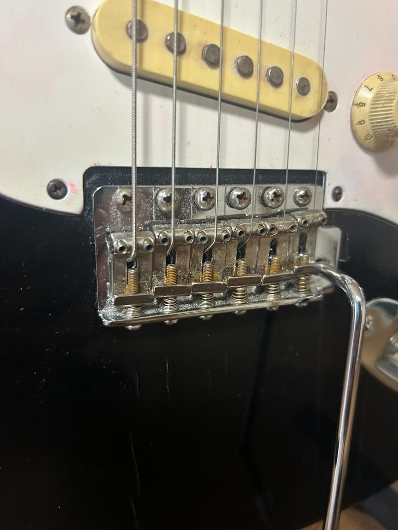 Y*e様 ジャパンビンテージ　改 ストラトモドキー　フレット新規打ち替え　ラッカ
