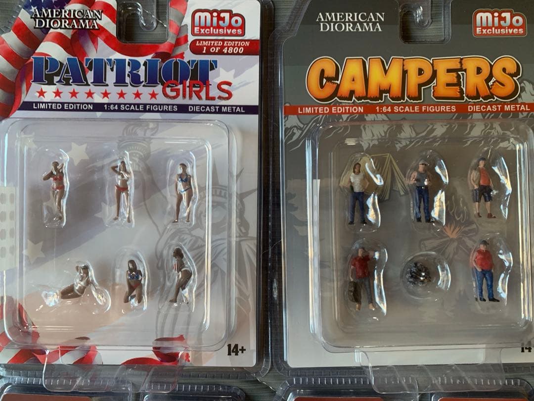 【超お得】アメリカンジオラマ フィギュア 1/64及び1/43の6点セット②