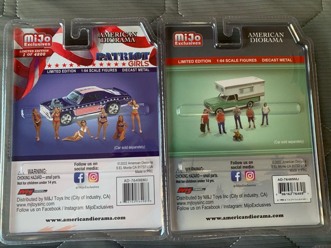 【超お得】アメリカンジオラマ フィギュア 1/64及び1/43の6点セット②