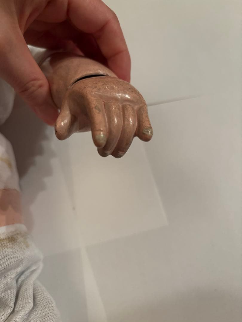 市松人形 訳あり　大正　昭和レトロ　 約53cm 日本人形　アンティーク　骨董