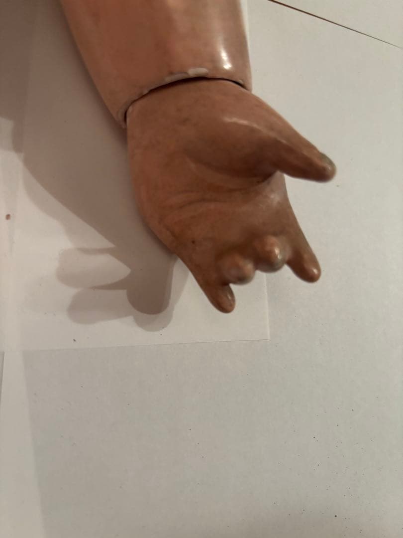 市松人形 訳あり　大正　昭和レトロ　 約53cm 日本人形　アンティーク　骨董