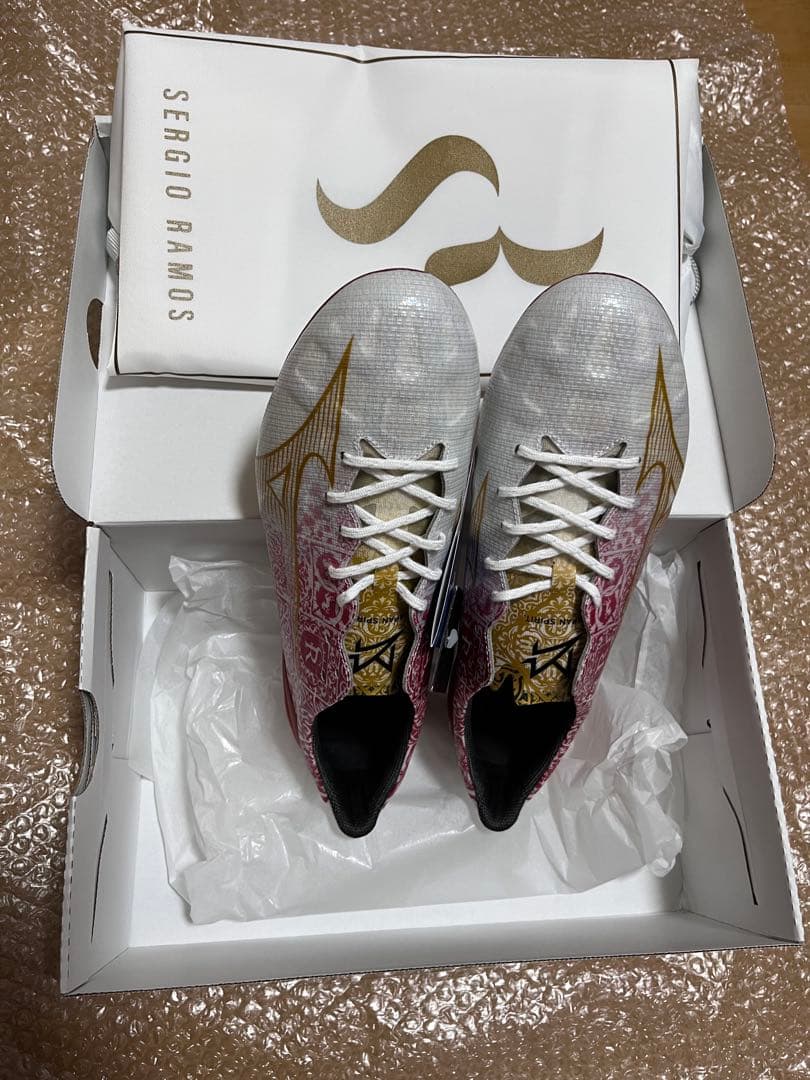 『To』新品ミズノアルファSR4JAPAN ホワイト×チャンピオンゴールド