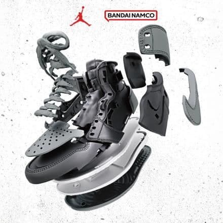 Jordan × Bandai Namco スニーカー ブラック