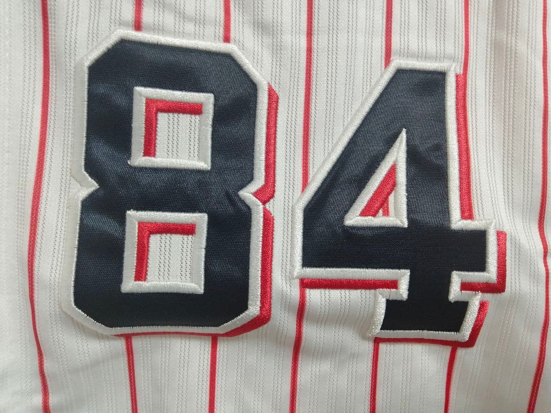 マジェスティック ヤクルト 松岡健一コーチ 2022サイン入り刺繍ユニフォーム