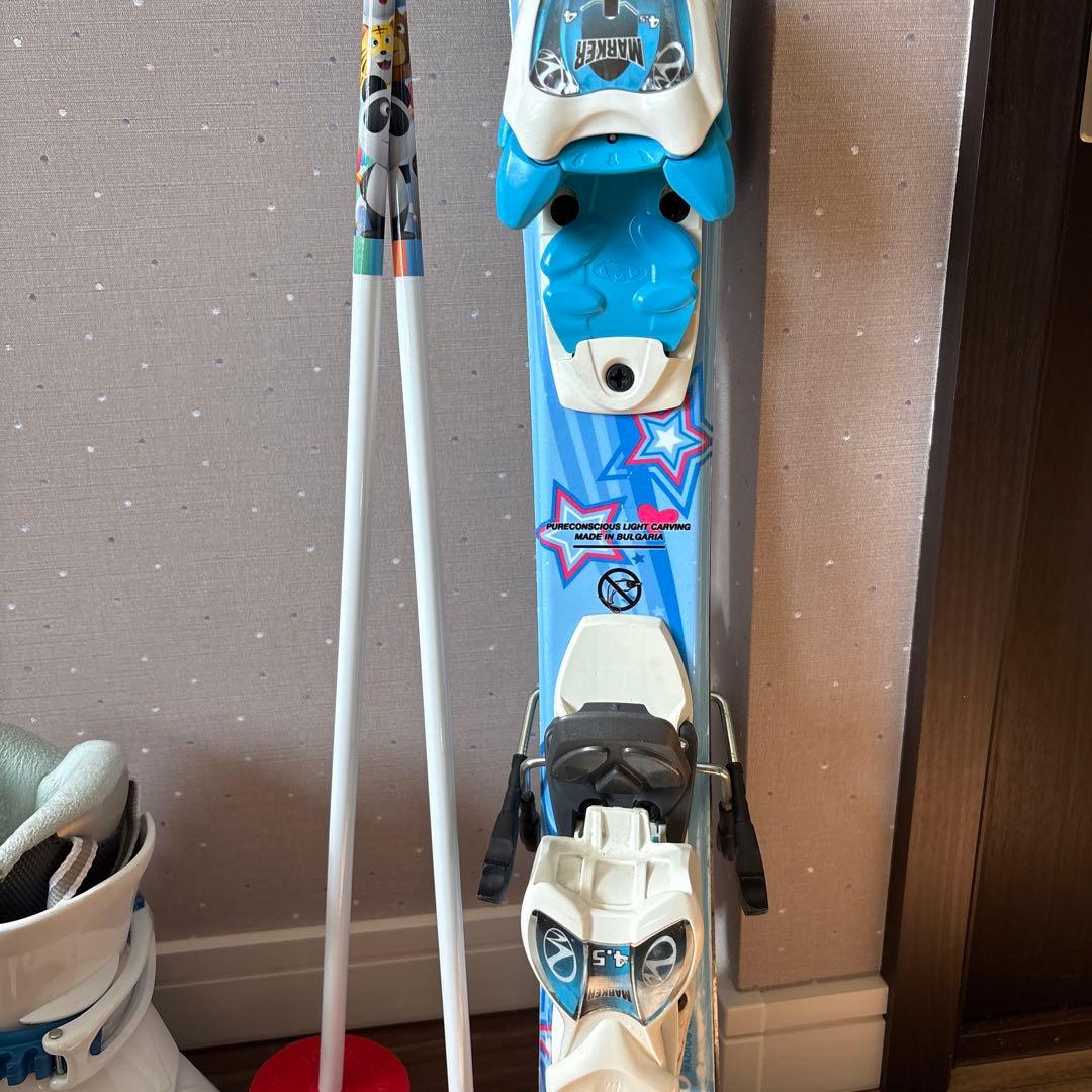 うみがめさん専用子ども用スキーセット板70cm ブーツ18cm