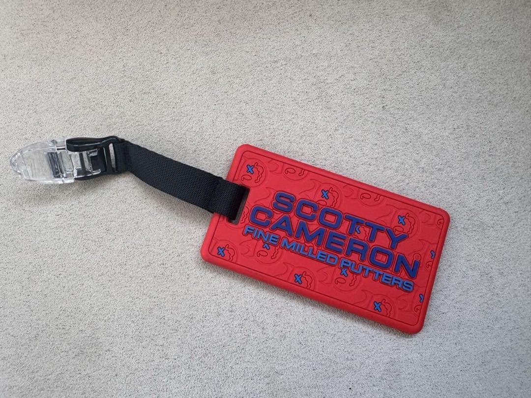 スコッティ キャメロン◆パターカバー リーシュ◆HHH 赤色ホットヘッドハリー