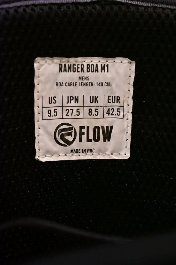 に*ん様 Flow スノーボードブーツ 男性用 ブラック