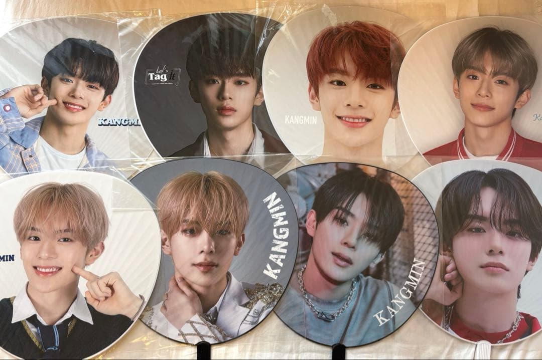 vey カンミン公式うちわ 8枚コンプセット CDおまけつき！！