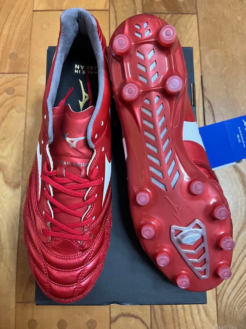 新品　廃盤品　激レア　ミズノ　モナルシーダ ネオ2 JAPAN レッド