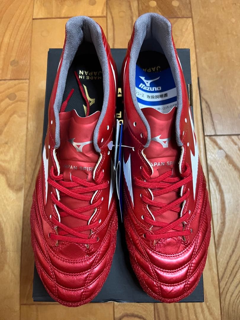 新品　廃盤品　激レア　ミズノ　モナルシーダ ネオ2 JAPAN レッド