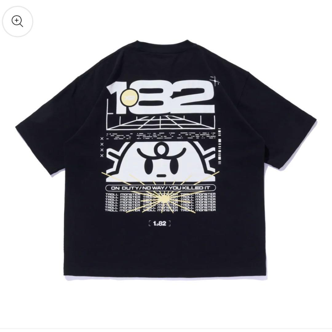 ぐちつぼ　182 BOX LOGO TEE / BLACK M