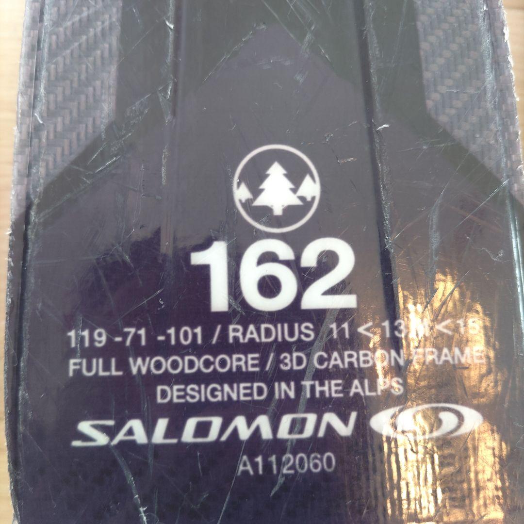 SALOMONのスキー板162cm ビンディングセット ストックおまけ