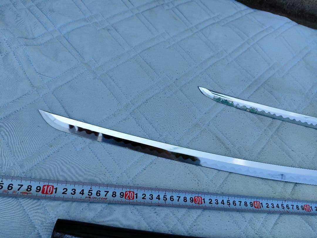 G*W様 模造刀 2本セット　龍　黒鞘 金 コスプレ　日本刀レプリカ