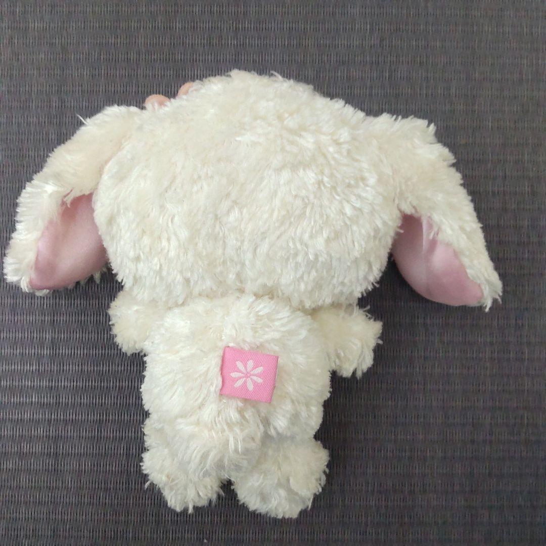 サンリオ シュガーバニーズ はなうさ ぬいぐるみ ふわふわ レトロ １７cm