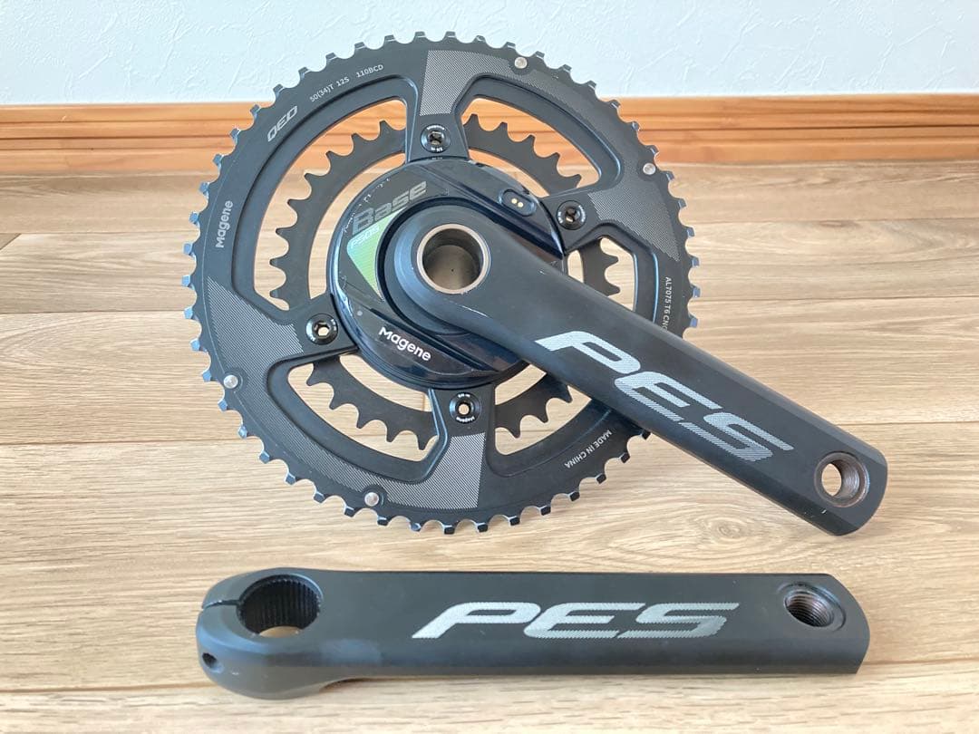PES-P505 パワーメーター クランク&チェーンリング　お買得セット