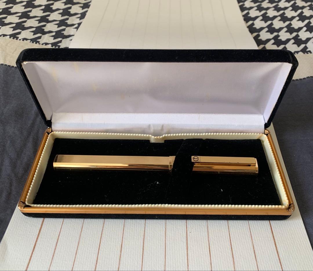 ダンヒル 14Kペン先 ゴールド 万年筆（箱付き）