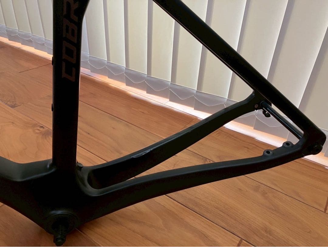 【GUSTO COBRA 2024】ロードバイクフレーム ブラックコーティング済