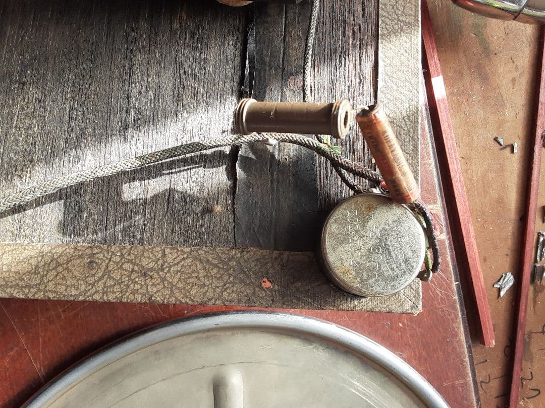 昭和レトロ、珍品ポータブルレ蓄音機、コロンビア、動作品