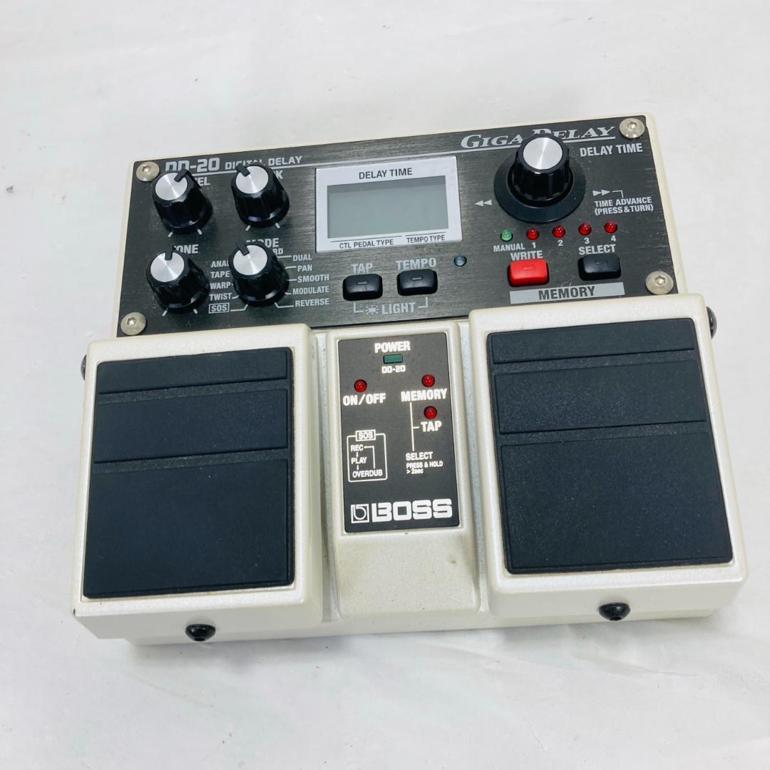 希少 BOSS DD-20 DIGITAL DELAY GIGA ツインペダル