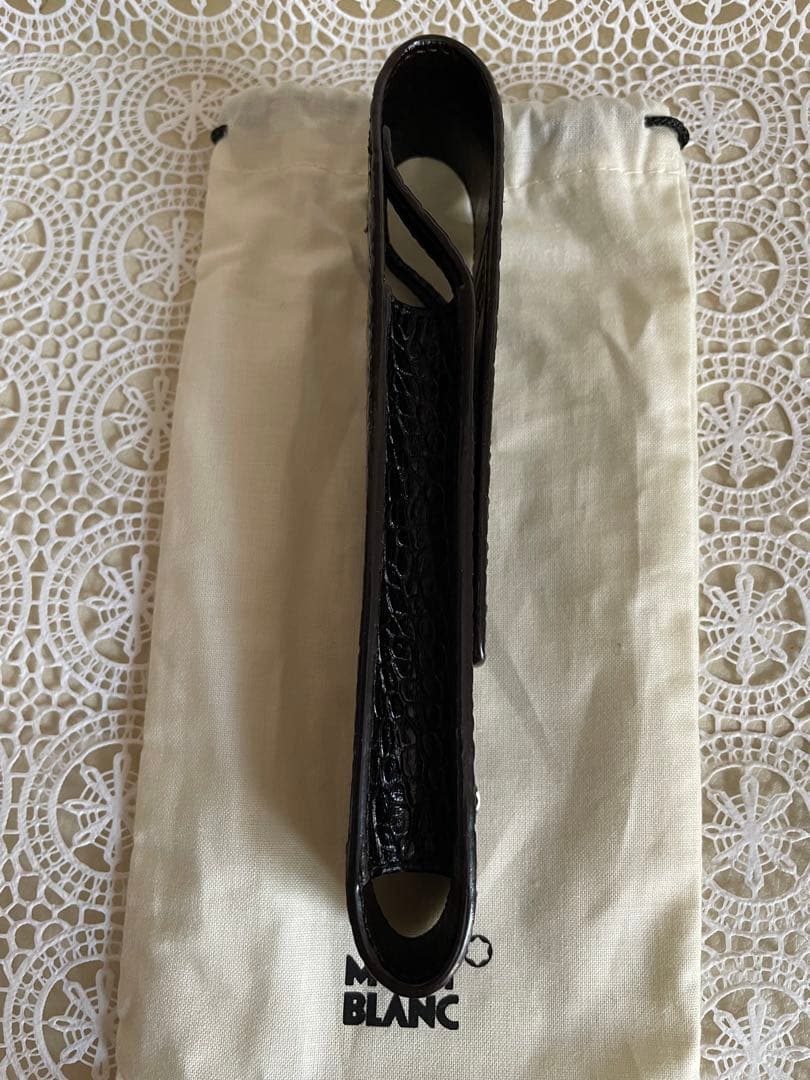 モンブラン ペンケース アリゲーター模様 1本用