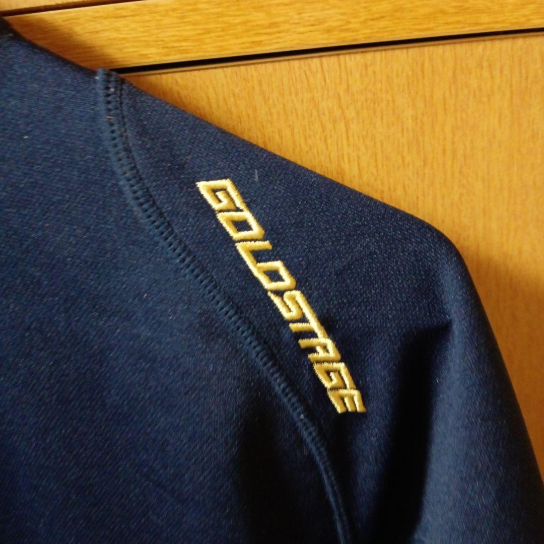 アシックス千葉中央学院 セットアップ ジャージ ＆ロングパンツネイビー Lサイズ