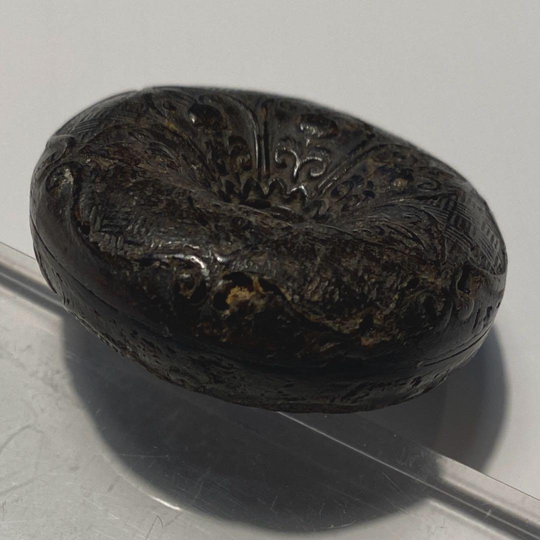 不詳！／[精密彫刻の下げ物・29g]／印籠／煙草
